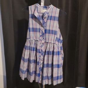 Urban outfitters plaid dress L
